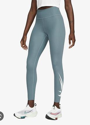 Спортивні лосіни р.м жіночі легінси nike dri-fit swoosh run