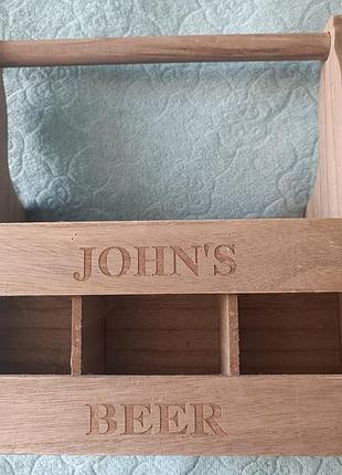Ящик для пива с открывалкой