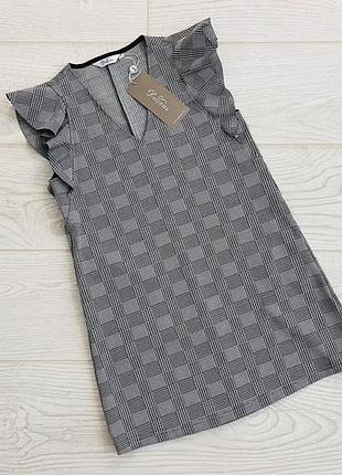 Сарафан шкільний сукня в клітинку