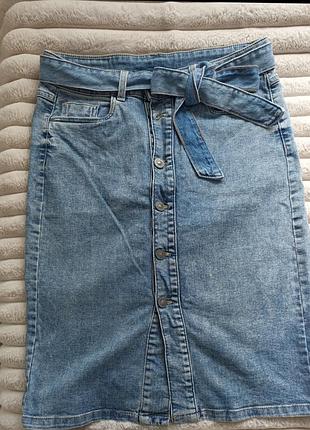 Джинсовая юбка немецкого бренда yessica