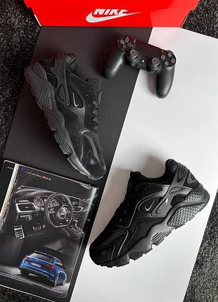 💠мужские кроссовки nike air huarache all black