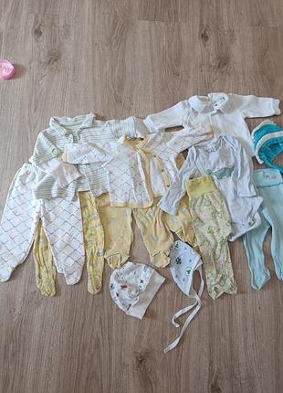 Детская одежда глянцевая набор размер 62 примерно