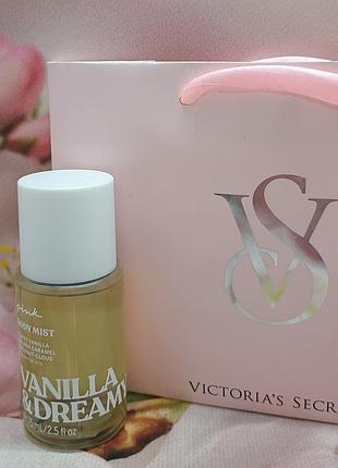 Парфумований міні міст vanilla & dream колекції pink victoria's secret.
оригінал із сша