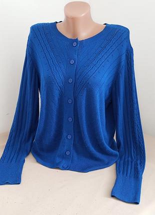 Вискозная кофта на пуговицах