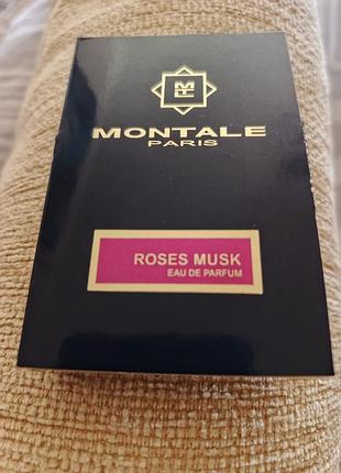 Montale roses муск
парфюмерная вода (пробник)
