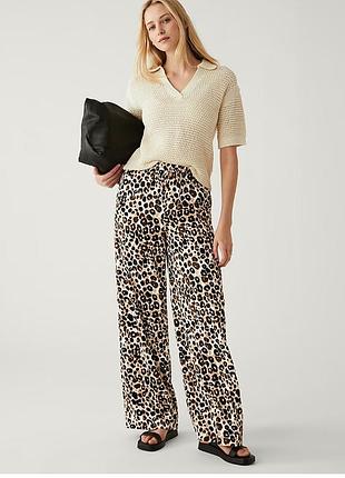 Брюки палаццо