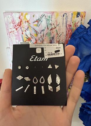 Набор серьг etam