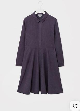 Cos вовна кашемір сукня сорочка