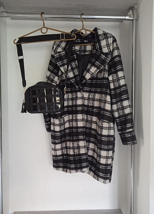 Пальто в клетку