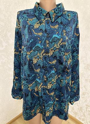 Відмінна  блуза сорочка великий розмір