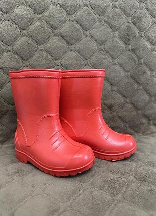 Дитячі гумові чобітки demar 20-21 р