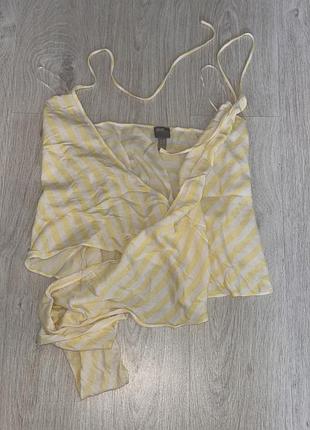 Жовтий топ asos