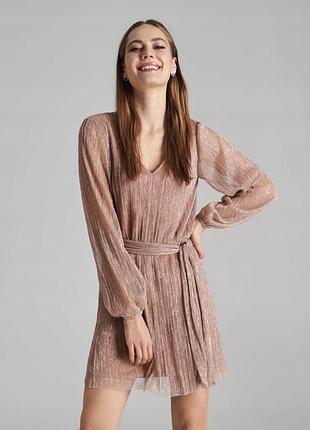 Бежево-рожеве плаття