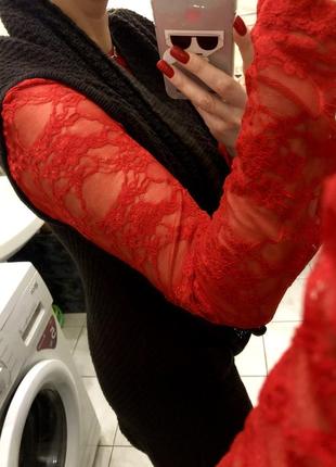 Гипюровая блуза под одержу , франция4 фото