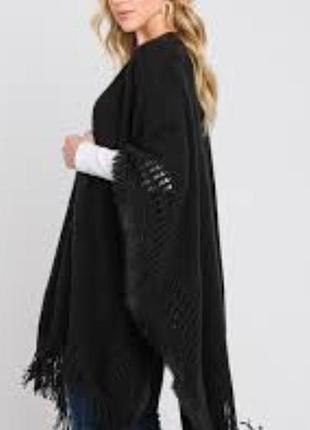 Пончо накидка