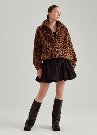 Флісовий світшот куртка оверсайз пуфер шуба шубка еко хутро трендовий новий базовий