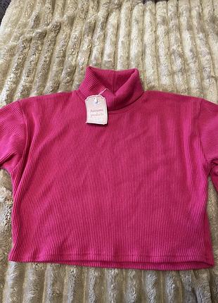 Теплий вкорочений гольф