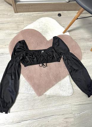 Атласний топ від h&m