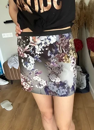 Трапецевидная юбка topshop