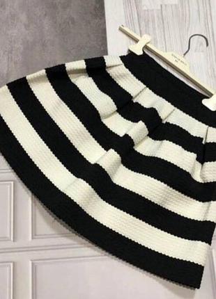 Юбка в полоску