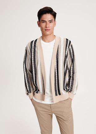 Мужской кардиган reserved s-m новый 5166l-08m унисекс жилет