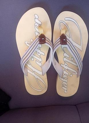 Вьетнамки 39 размер touch hilfiger унисекс