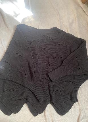 Кофта «летучая мышь» пончо