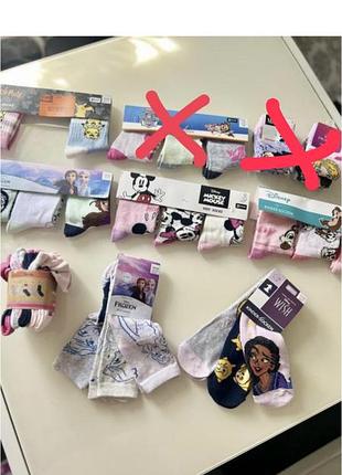 Дитячі шкарпетки для дівчинки розмір 23-26