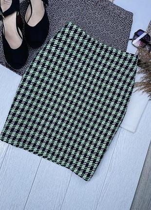 Нова осіння спідниця new look s твідова спідниця по фігурі тепла спідниця в принт