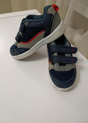 Кеды кроссовки темно синие 15.5см размер 25