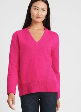 Next wool рожевий теплий светр пуловер жіночий розмір м-л
