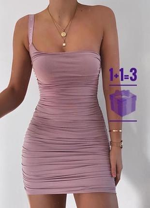 🥰 міні сукня на одне плече oh polly