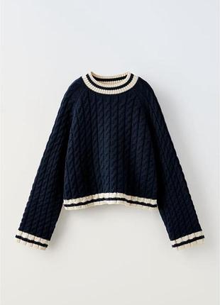 Zara стильний светр кофта пуловер кофтинка светрик
