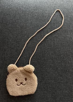 Дитяча сумочка в формі ведмедика