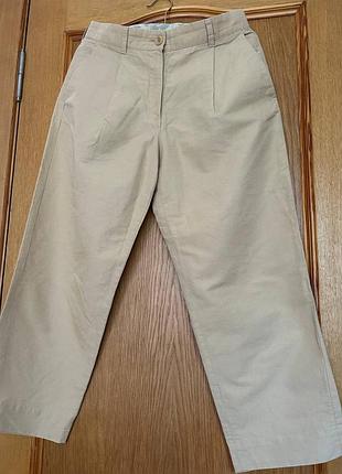 Брюки cos бежевые момо, классические