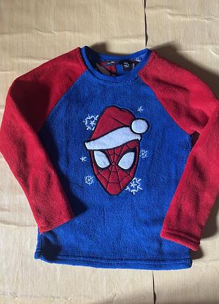 Тепла піжамна кофта spider man marvel primark
