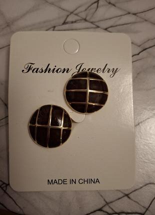 Серьги клипсы
