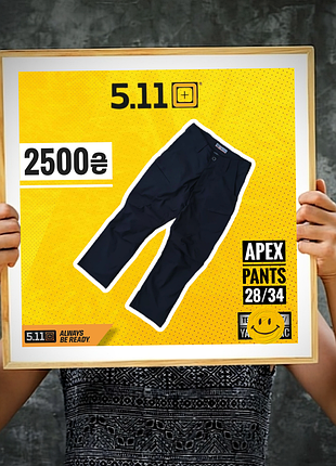 Tactical 5.11 apex pants штаны тактические 28/34