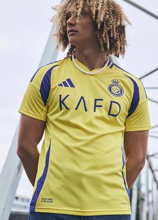 Футболка спортивна футбольна al nassr fc adidas оригінал