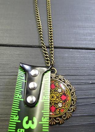 Кулон с узором 3