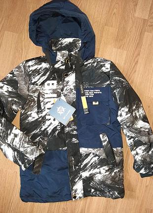 Куртка ветровка с хб подкладкой 152 рост