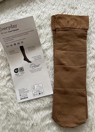 Тілесні капронові жіночі шкарпетки migros