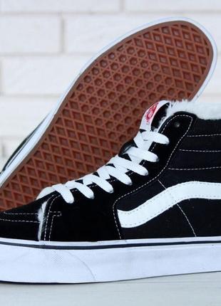 Кеды высокие утеплённые кроссовки ботинки vans old skool1 фото