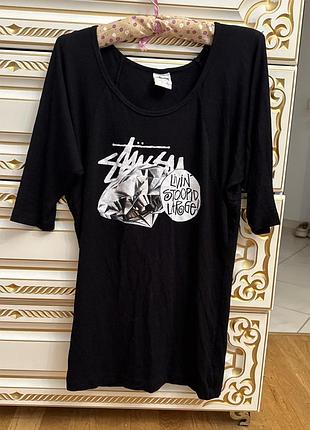 Футболка-сукня stussy girls