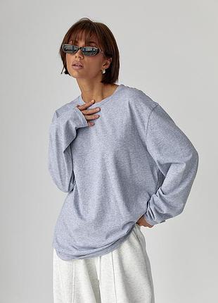 Однотонний базовий лонг oversize