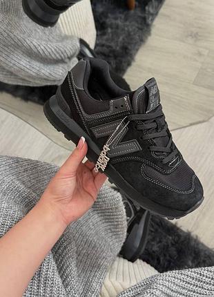 New balance 574 black 3