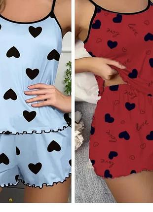 Піжама бордо