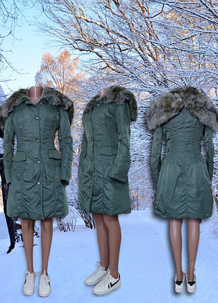 Суперський пуховик- пальто. ermanno scervino розмір 38.