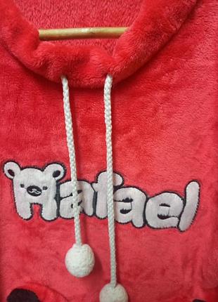 Флисовая теплая пижама 2