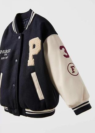 Бомбер  zara з утепленням